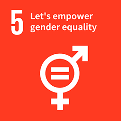 5 Let's empower gender equality