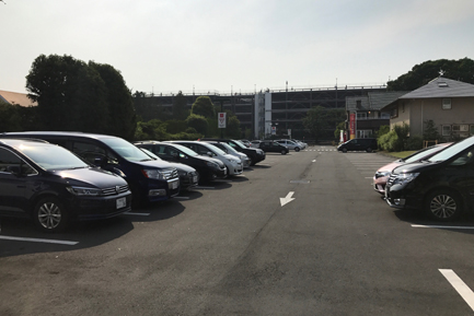 ヤマト住建　立川住宅展示場の駐車場