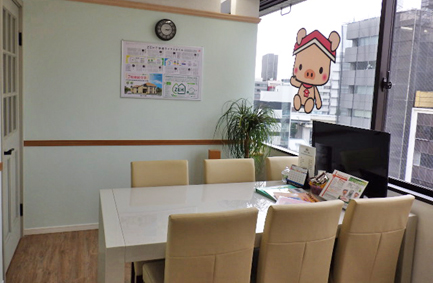 ヤマト住建　東京支店の店内