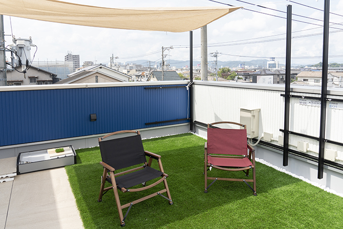 敷地内にある体験館ではヤマト住建の住宅性能もご体感いただけます。