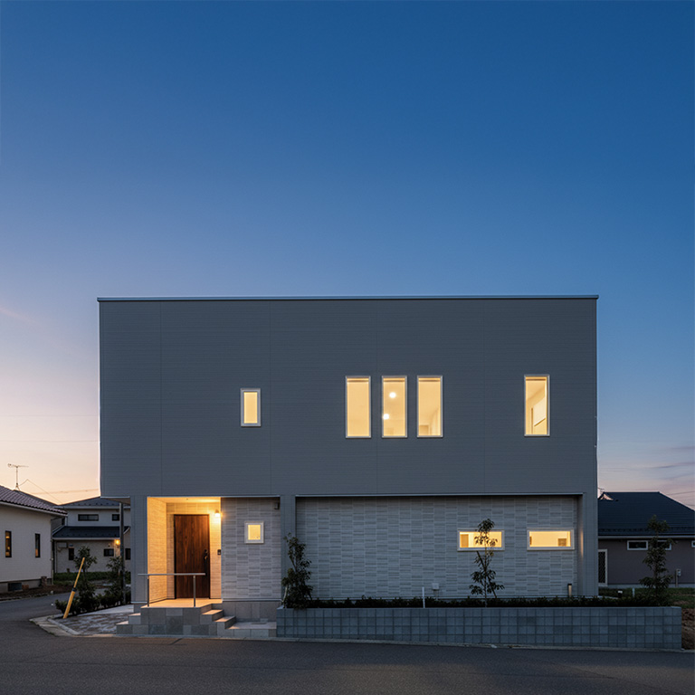 つくば住宅展示場の外観